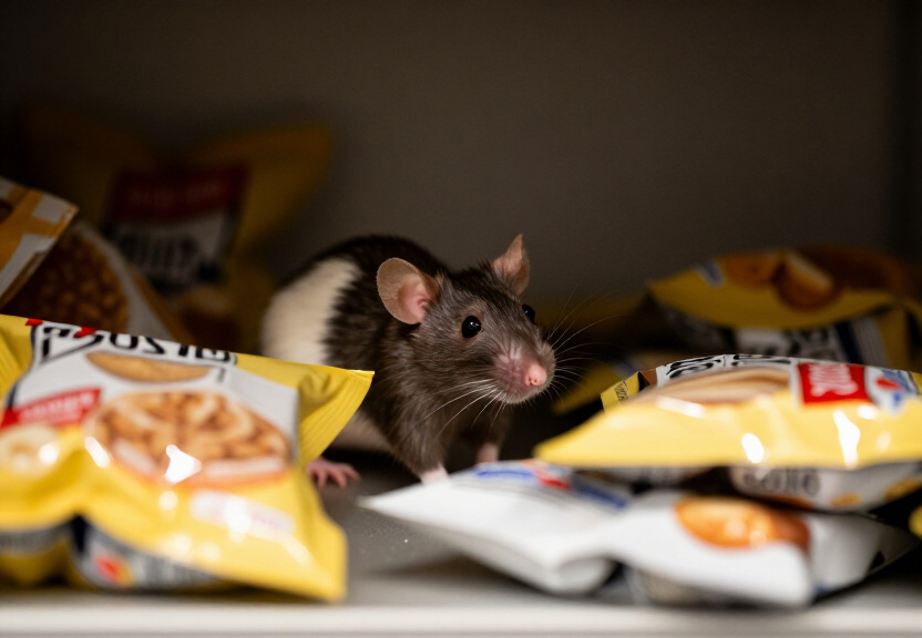 Rodent Removal in a Storage Shed
